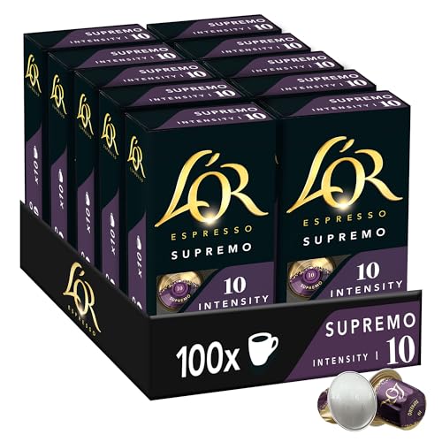 L'Or Espresso Supremo – 100 capsules compatibles Nespresso