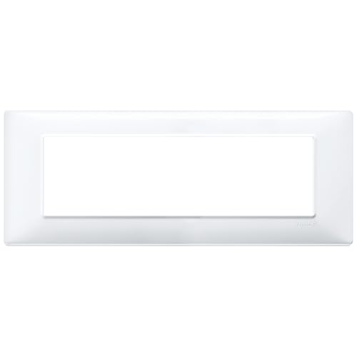 VIMAR Plana Series – Plate 7 Module tecnopolimero White