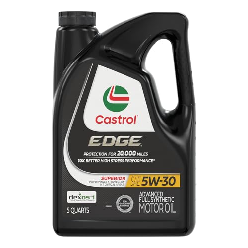 Castrol EDGE Advanced Full Synthetic Motor Oil 5W-30 5qt