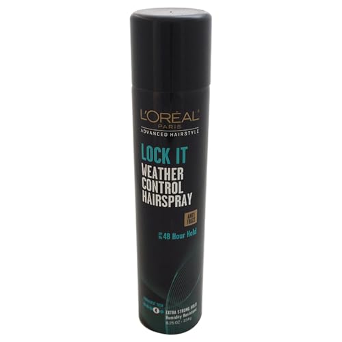 L'Oréal Paris Advanced Hairstyle LOCK IT Weather Control Hairspray, 8.25 oz. (Packaging May Vary)