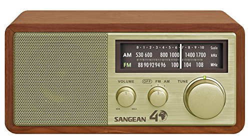 WR-11SE 40th Anniversary AM/FM Table Top Radio (Walnut) - Image 1