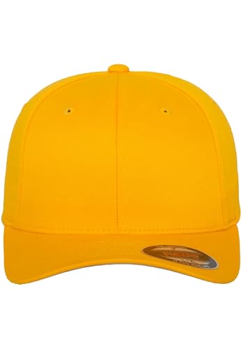 🔥 STARKER PREIS (-37%) Flexfit Unisex Cap Wooly Combed, Unisex Baseballkappe, S/M, Gold
