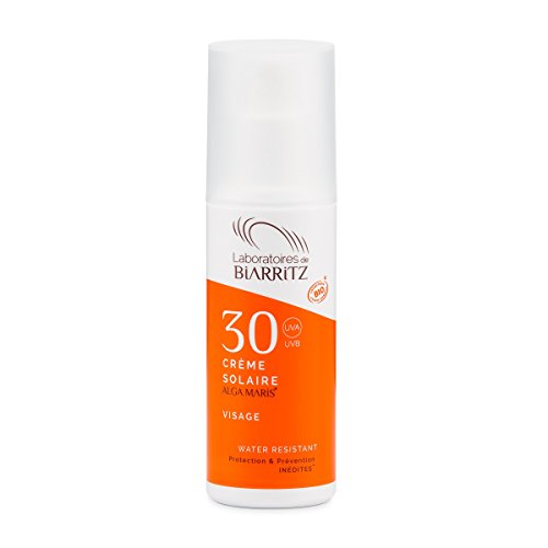 ⚡ BLITZDEAL (-19%) Alga Maris Sonnencreme für Gesicht LSF 30 (50ml), Bio Sonnencreme Spray Sonnenschutz mit intensiver Feuchtigkeitspflege, Schutz bei Outdoor- und Wasser-Aktivitäten, hochwirksamer UVA/UVB Schutz