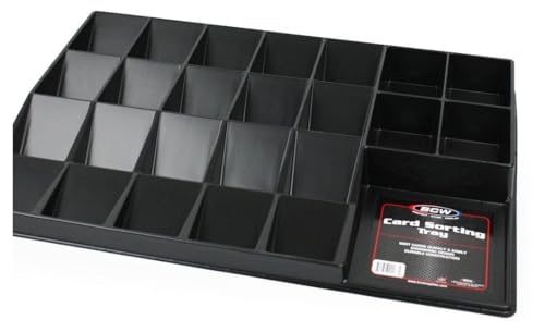 BCW Card Sorting Tray - 1 ct | 24-Cell Trading Card Organizer for TCG &amp; Sports Cards | Ideal for Pokémon, Baseball,