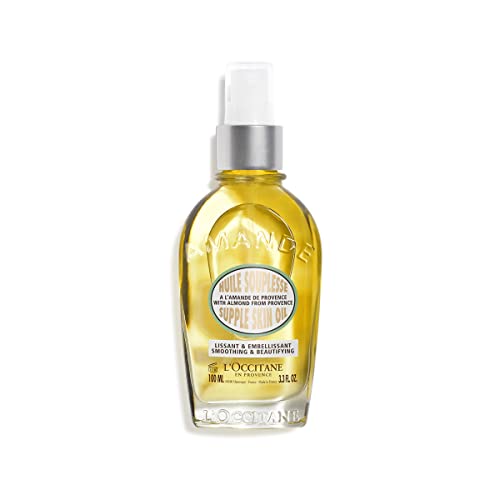L'Occitane Almond Smoothing and Beautifying Supple Skin Oil Premium Choice Fast-absorbing almond