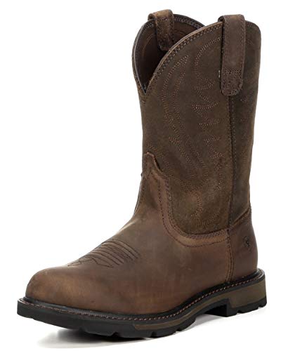 Ariat BMVY9 Mens Groundbreaker Work Boot Brown 10.5