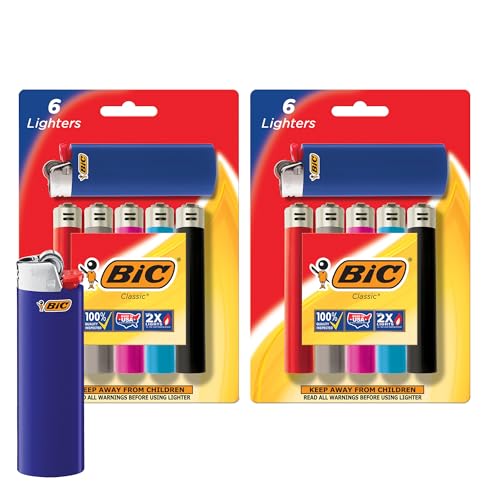 Maxi Pocket Lighters Long Lasting Flame And Colorful Designs Classic