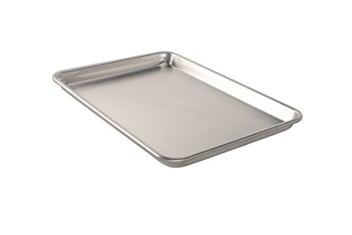 Nordic Ware Natural Aluminum Commercial Baker's Jelly Roll Baking Sheet Durable & Rugged