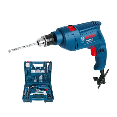 BOSCH Professional GSB 500 RE Corded-Electric Drill Tool Set