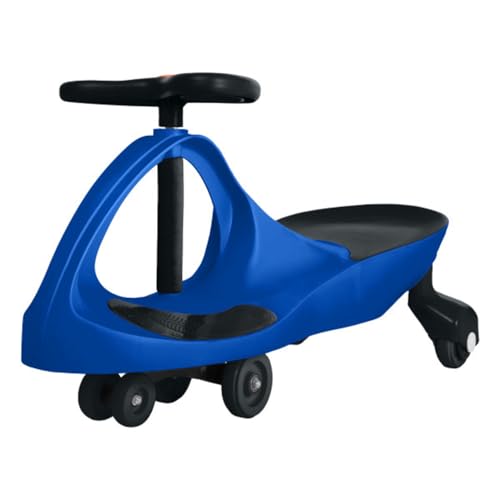 Wiggle Car - Ride on Toy for Ages 3 and Up - Toddler Ride on Toys with no Batteries, Gears, or Pedals Just Twist, Wiggle, and Go by Lil’ Rider (Blue)