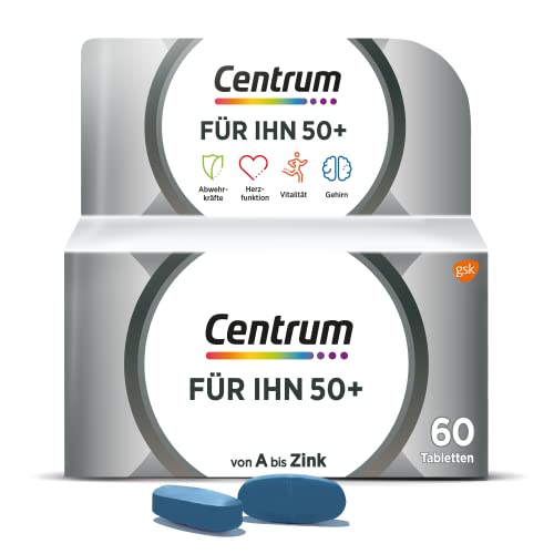 (-25%) Centrum Für Ihn 50+ 60 St. Multivitamin Tabletten, Nahrungsergänzungsmittel
