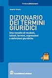 Dizionario Dei Termini Giuridici I Dizionari Italian Edition