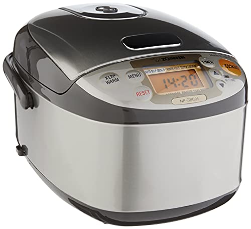 ZojirushiNP-GBC05XT Induction Heating System Rice Cooker and Warmer, 0.54 L, Stainless Dark BrownCUCKOOHigh Pressure 