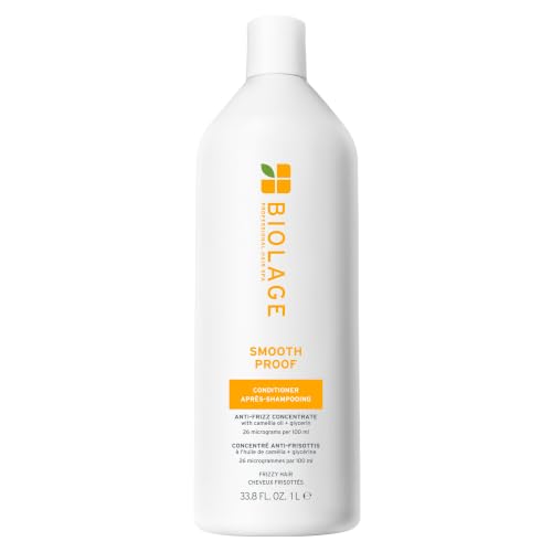 Biolage Smooth Proof Conditioner – For Frizzy Hair, 33.8 fl oz