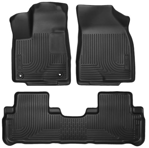 Husky Liners WeatherBeater Toyota Highlander Floor Mats 3-Piece Black
