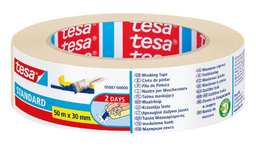 ⚡ BLITZDEAL (-59%) tesa 05087-00000-00 Klebeband aus Papier, Standard, lösungsmittelfrei, 30 mm, transparent