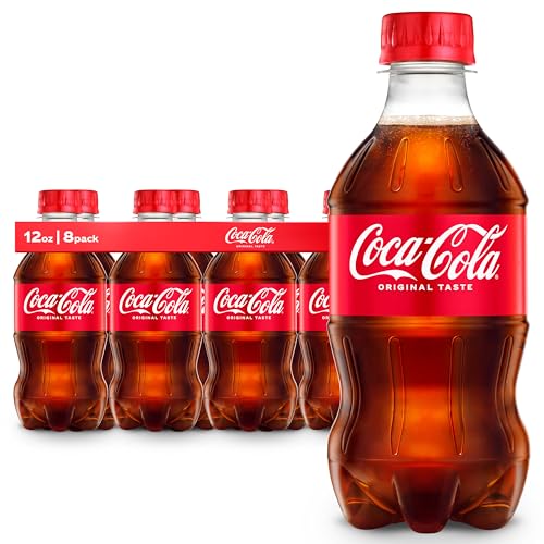 Coca-Cola Soda Soft Drinks, 12 fl oz Bottles, 8 Pack - Classic Cola Soft Drink Pack : Grocery & Gourmet Food