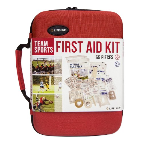 Team Sport First Aid and Safety Kit, Stocked with Essential First aid Components for Emergencies Resulting from Outdoor 