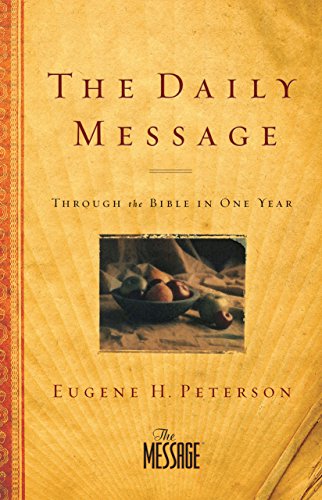 The Daily Message: Through the Bible in One Year book cover