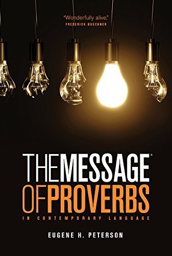 The Message of Proverbs book cover