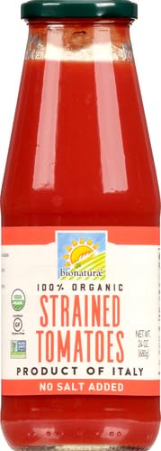 Bionaturae Organic Strained Tomatoes -- 24 fl oz