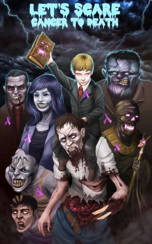 Let's Scare Cancer to Death book cover