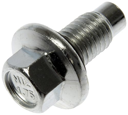 Dorman 65430 Oil Drain Plug Pilot Point M12-1.75, Head Size 15mm Compatible with Select Models