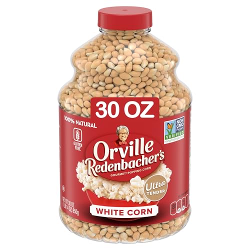 Orville Redenbacher's Gourmet Popcorn Kernels, White Corn, 30 oz.