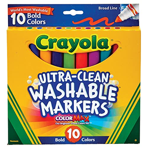 Crayola Ultra Clean Broad Line Markers