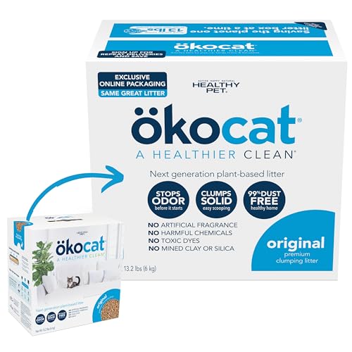 Ökocat Natural Wood Clumping Cat Litter