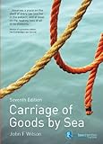 Carriage Of Goods By Sea English Edition