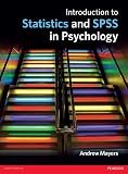 Introduction To Statistics And Spss In Psychology English Edition
