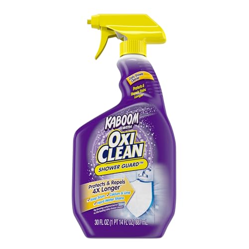 OxiClean Shower Guard Daily Shower Cleaner, 30 oz., Protects & Repels Stains