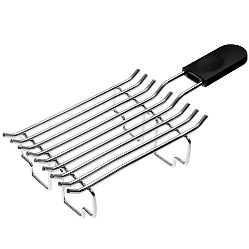 (-38%) Kitchenaid 5KTBW222 Brötchenaufsatz Brötchenröstaufsatz, Edelstahl, silber/schwarz