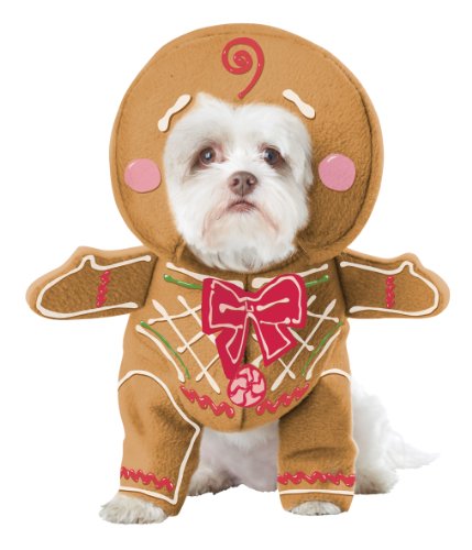 California Costumes, Gingerbread Pup, Dog Costume Medium