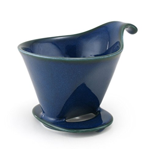 Bee House Ceramic Coffee Dripper, Jeans Blue