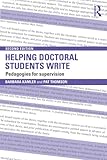 Helping Doctoral Students Write Pedagogies For Supervision English Edition