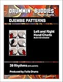 Drummin Buddies Hand Charts Djembe Patterns Left And Right Hand Charts English Edition