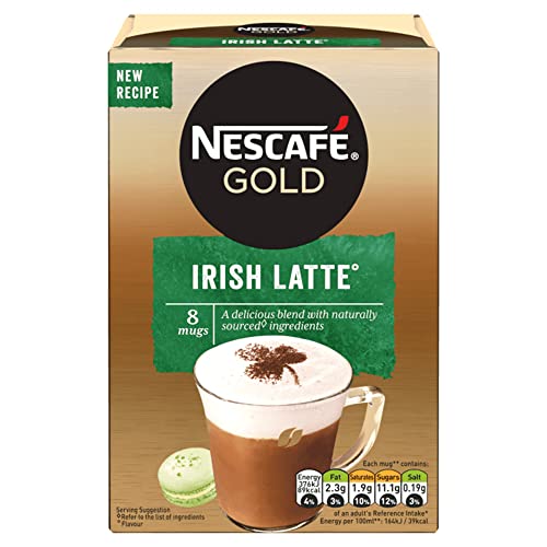 Nescafe Gold Irish Latte Pouch, 176 g