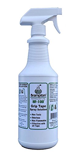 Brampton HF-100 Premium Golf Grip Solvent for Regripping Golf Clubs and Golf Grip Repair - Shake and Spray Golf Grip Solution - Non-Toxic, Non-Flammable, and Odorless Golf Grip Solvent (32oz)