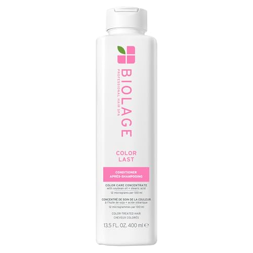 Biolage Color Last Conditioner - Protects & Preserves Color Treated Hair, Nourishes & Repairs, Vegan, Paraben-Free, 13.5 Fl Oz, Packaging may vary