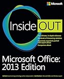 Microsoft Office Inside Out 2013 Edition English Edition