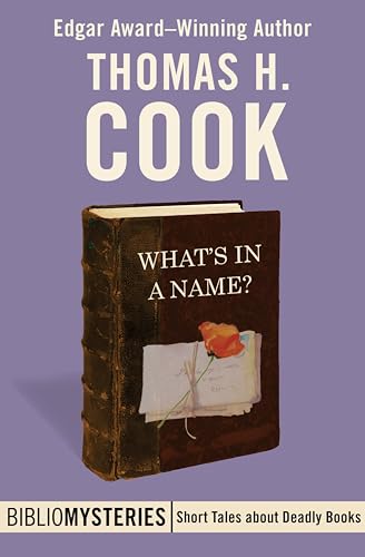 What's in a Name? (By: Thomas H. Cook) cover