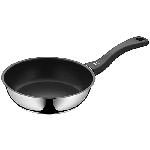 🔥 STARKER PREIS (-71%) WMF Devil Bratpfanne 20 cm Induktion, Edelstahlpfanne Antihaftbeschichtet, für alle Herdarten geeignet, backofenfest bis 70 Grad, Kunststoffgriff