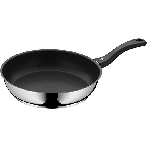 (-39%) WMF Devil Bratpfanne beschichtet 28 cm, Edelstahlpfanne Induktion, Antihaftbeschichtung, fettarmes Braten, backofenfest bis 70 Grad, für alle Herdarten geeignet, Kunststoffgriff