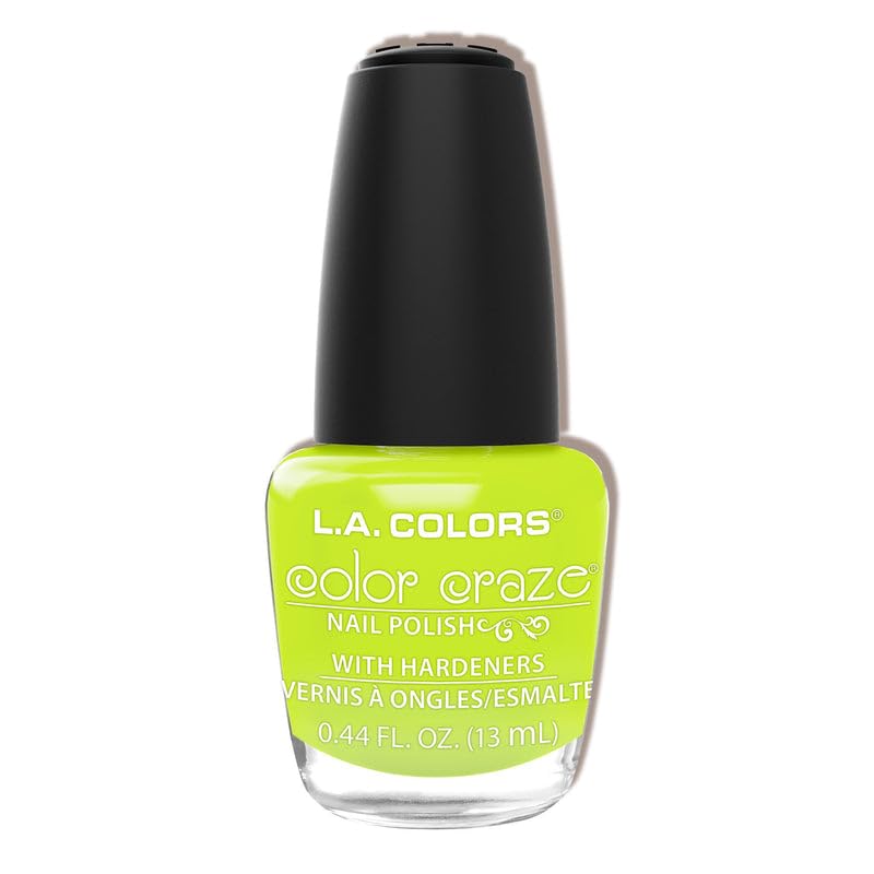L.A. COLORS Color Craze Nail Polish, Flicker CNP509