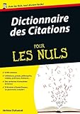 Dictionnaire Des Citations Pour Les Nuls