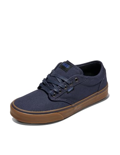 Vans Men's Atwood Shoe | Low-Top Fashion Sneakers for Work, Walking & Casual Everyday Wear, Navy Gum, 10