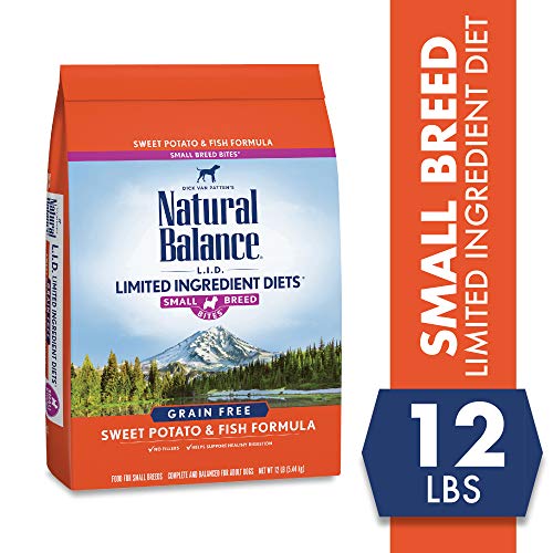Natural Balance Limited Ingredient Diet Fish & Sweet Potato Formula Dry Dog Food, 12 lb