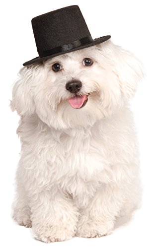Rubies Top Hat Pet Hat for Dogs or Cats, M/L